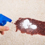 Red Wine Spill on Carpet